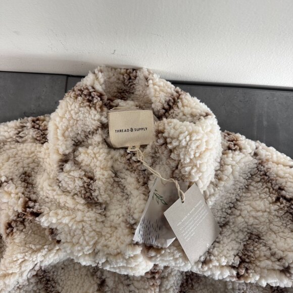 Brand New - Thread & Supply One Track Mind Jacket Ivory Sz XL - Picture 5 of 5